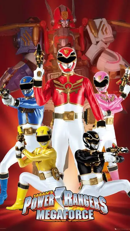 ai character: power rangers MF background