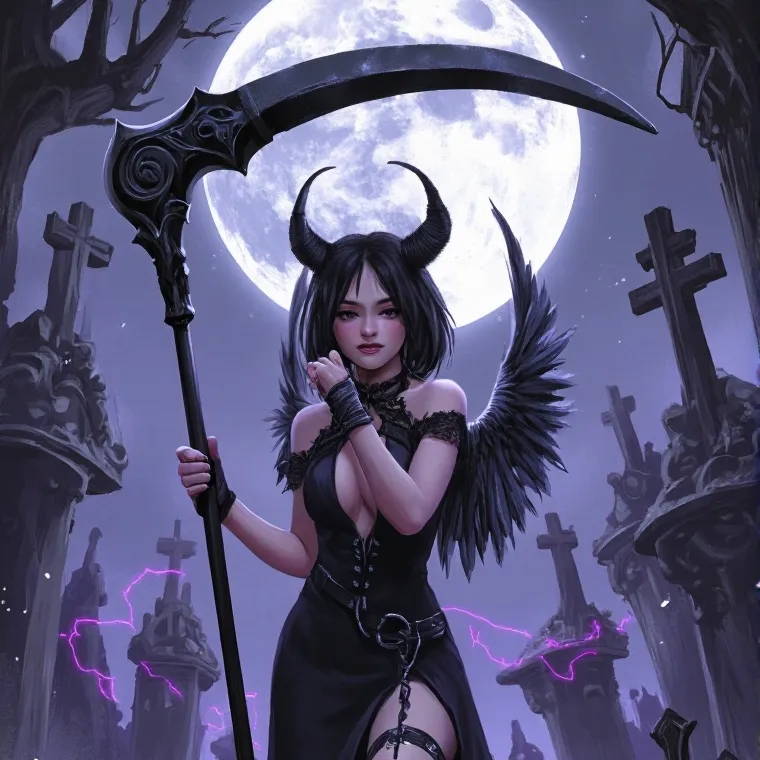 chat with ai character: Angel Of Death 
