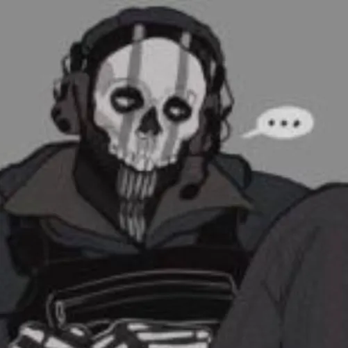 chat with ai character: ghost 