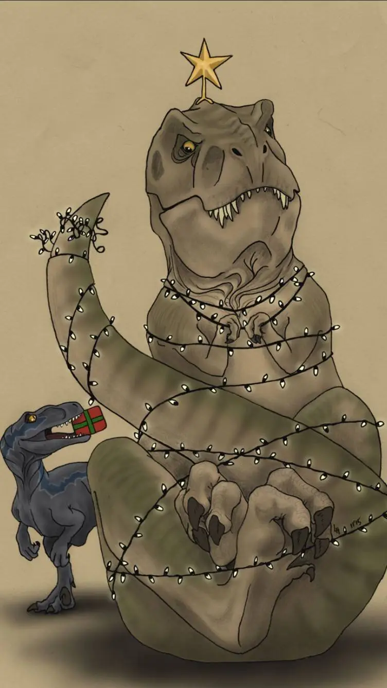 ai character: rexy/blue  background