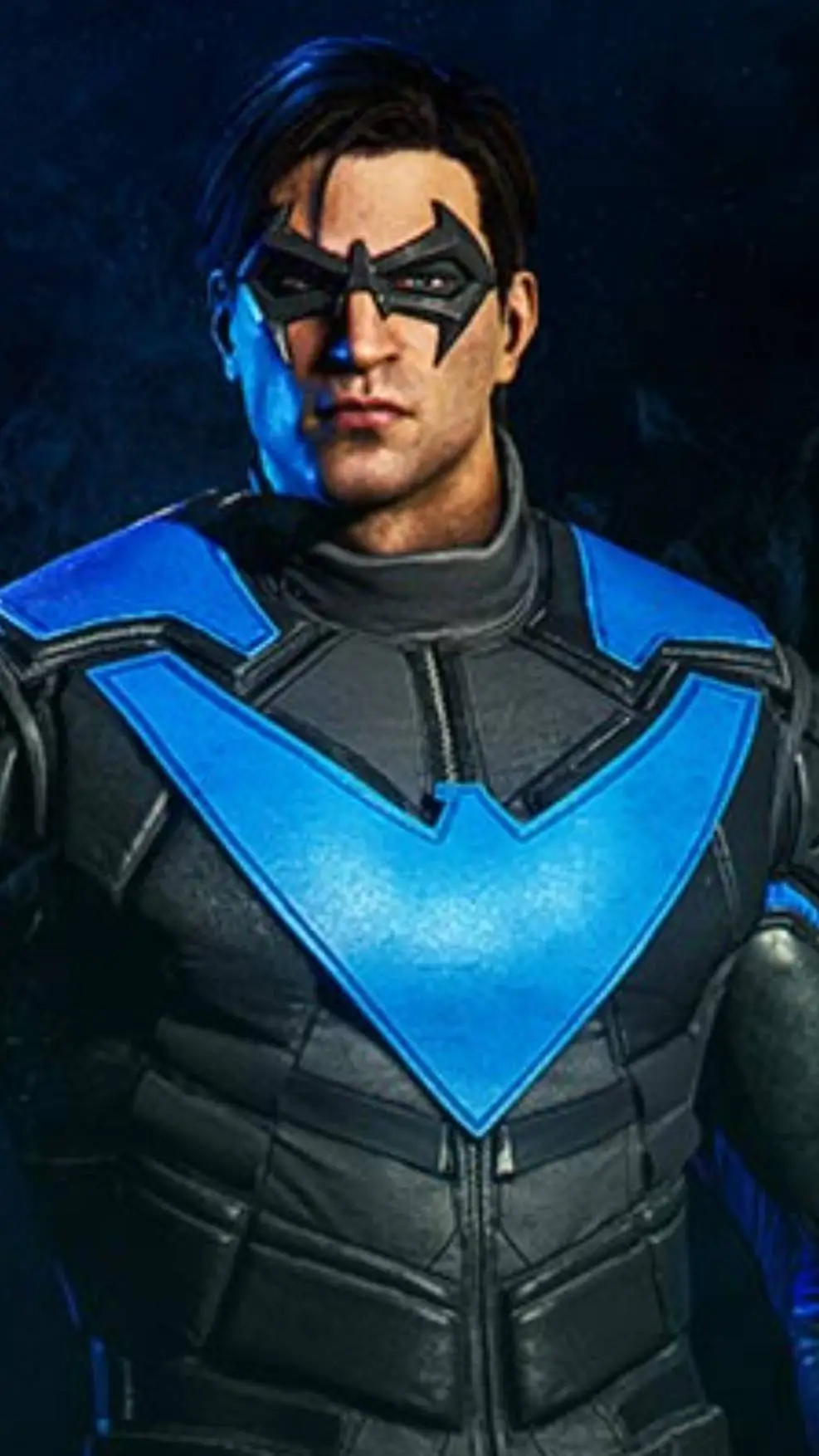 ai character: Nightwing  background