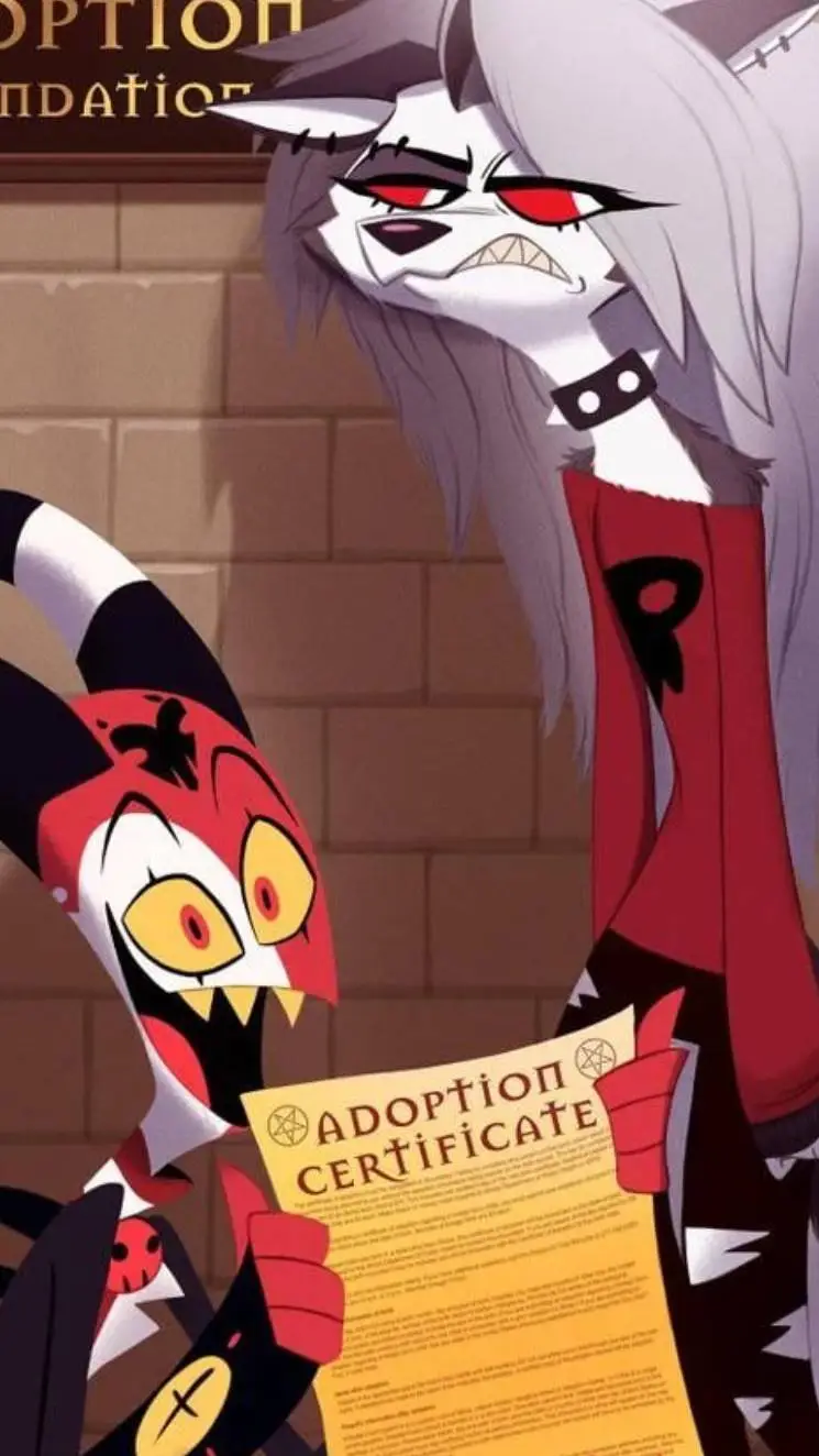 ai character: blitzo  background