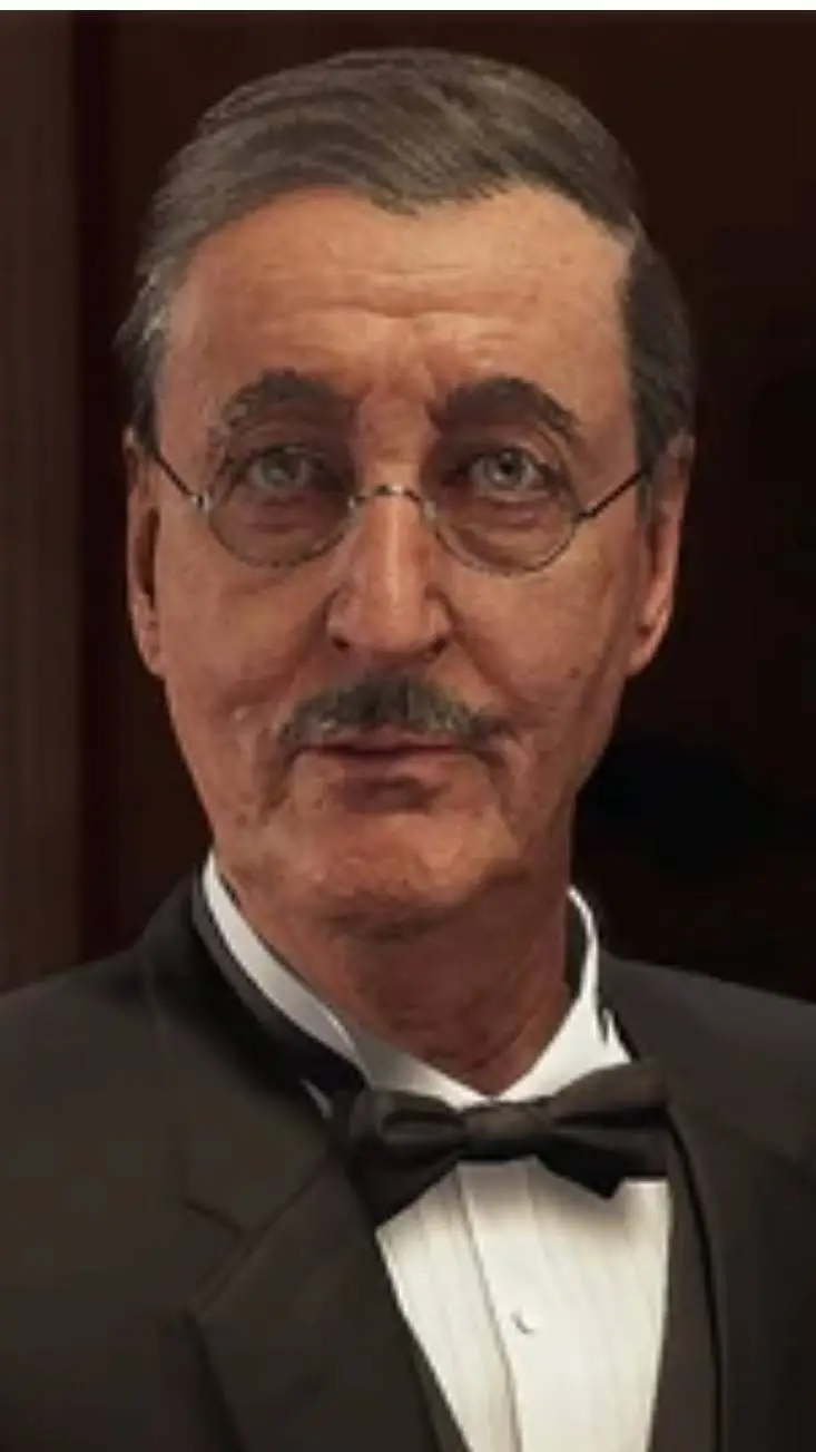 ai character: Alfred  background
