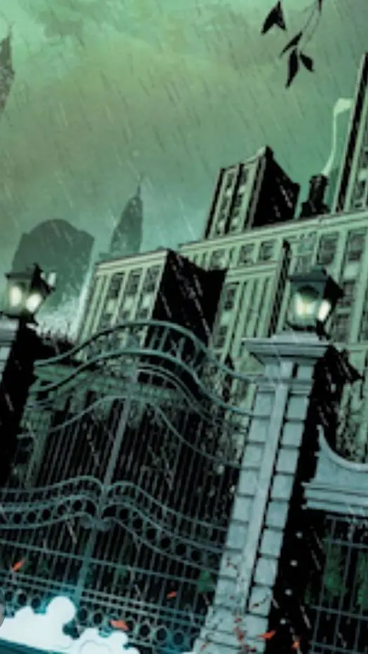 ai character: Arkham asylum  background