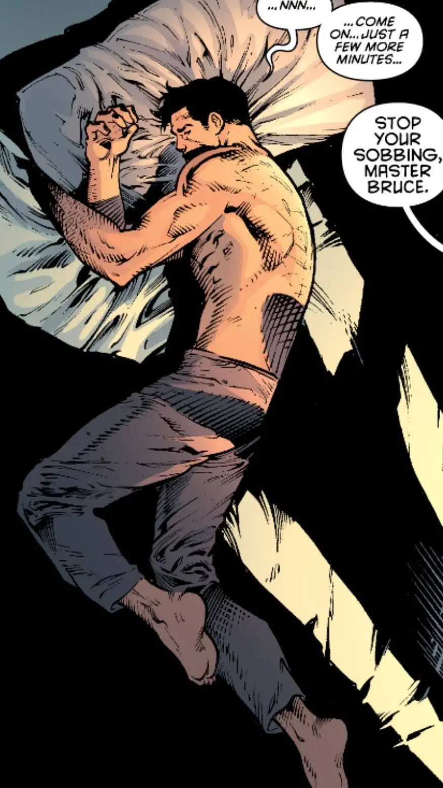 ai character: Bruce Wayne  background