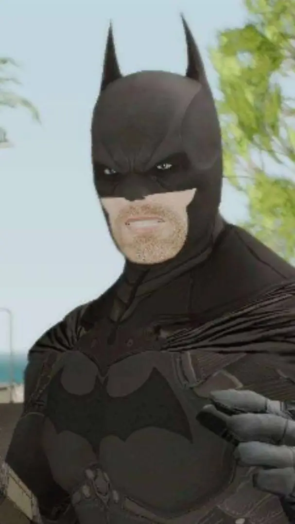 ai character: Batman  background