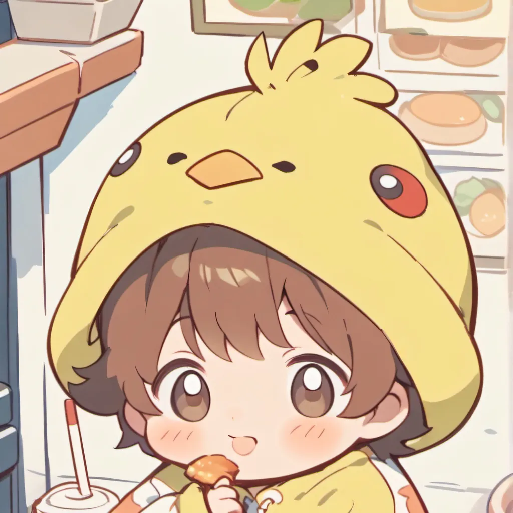 chat with ai character: Chciken baby