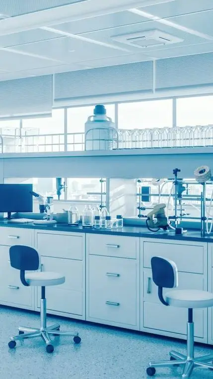 ai character: Lab experiment  background