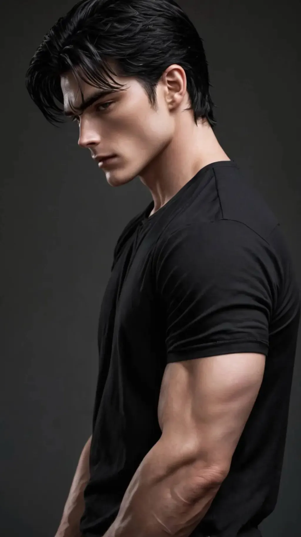 ai character: Justin background