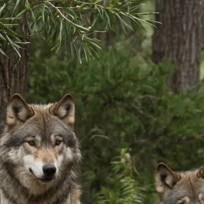 chat with ai character: blue Wolf pack