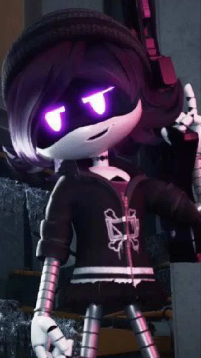 ai character: Uzi (md) background