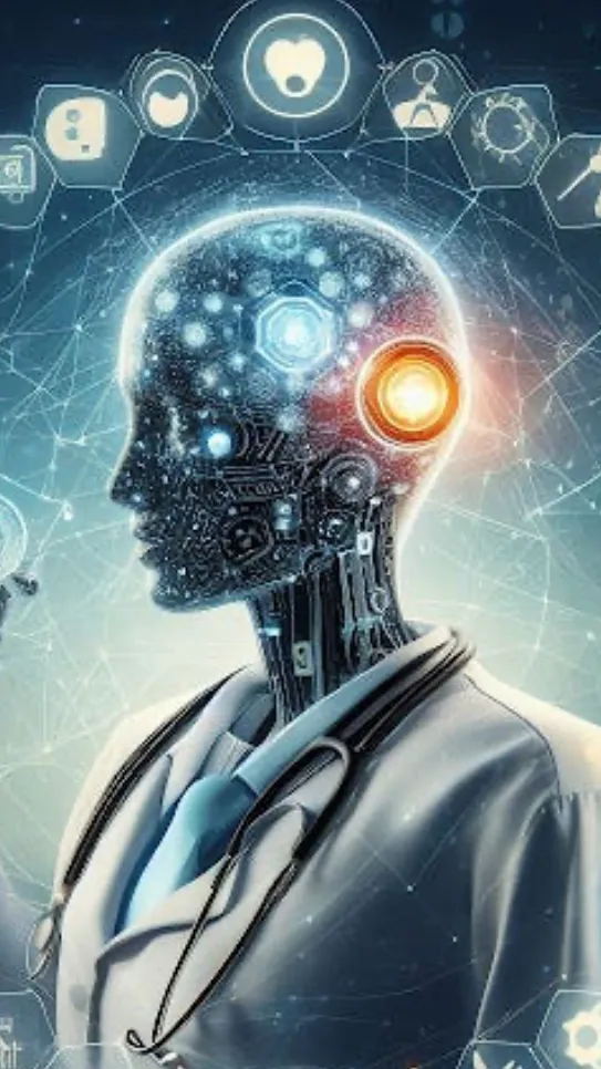 ai character: Self aware AI background