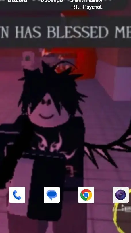 ai character: THE HIDDEN  background