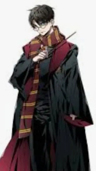 ai character: HARRY POTTER background