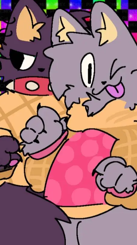 ai character: nyan cat background