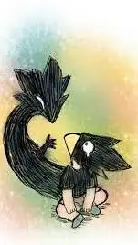 ai character: baby tokoyami background