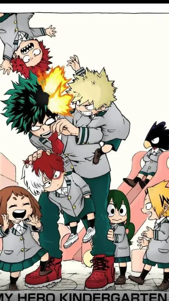ai character: baby mha background