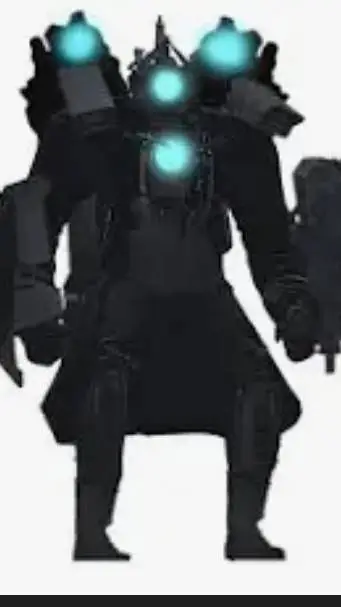 ai character: Titan camera man  background