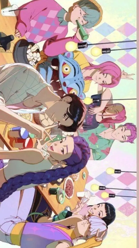 ai character: KDH Fam 😈💓😌🖐🎤 background