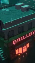 ai character: Indie cross city background