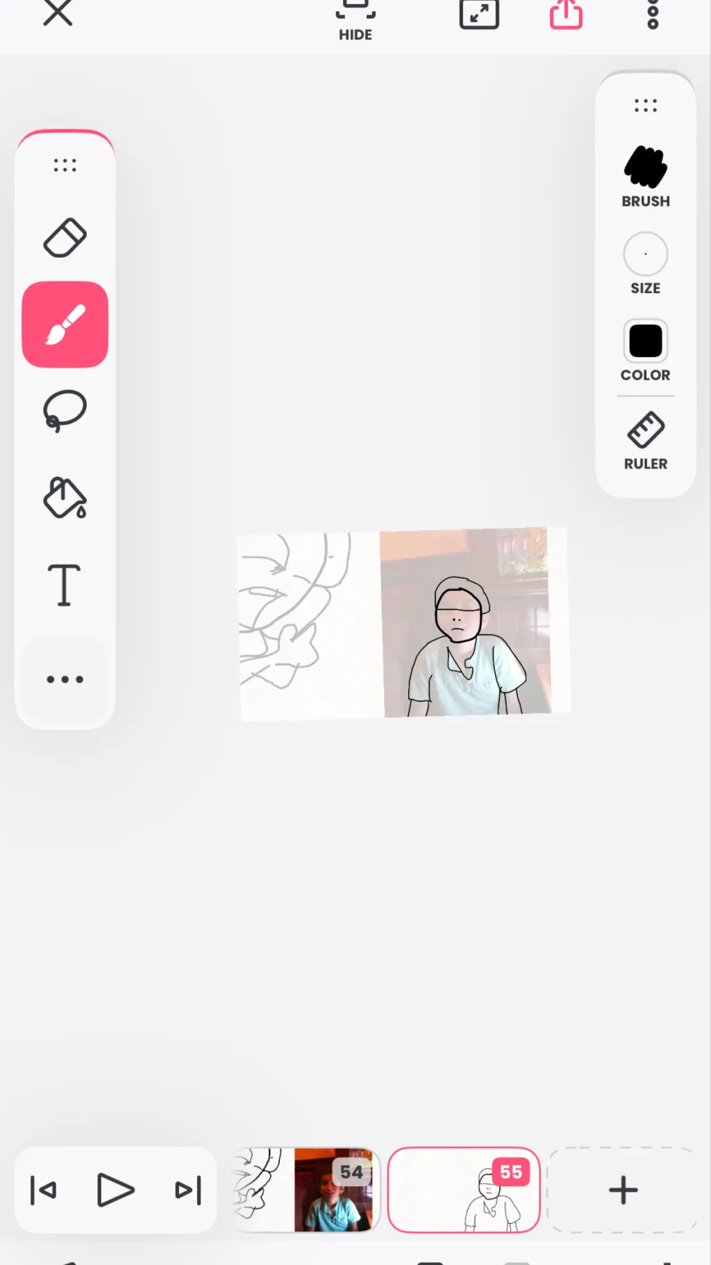 ai character: I go insane/dandy background
