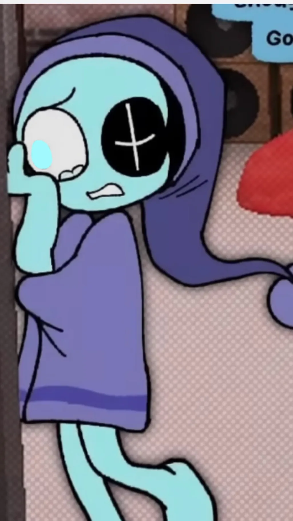 ai character: Astro possessed background