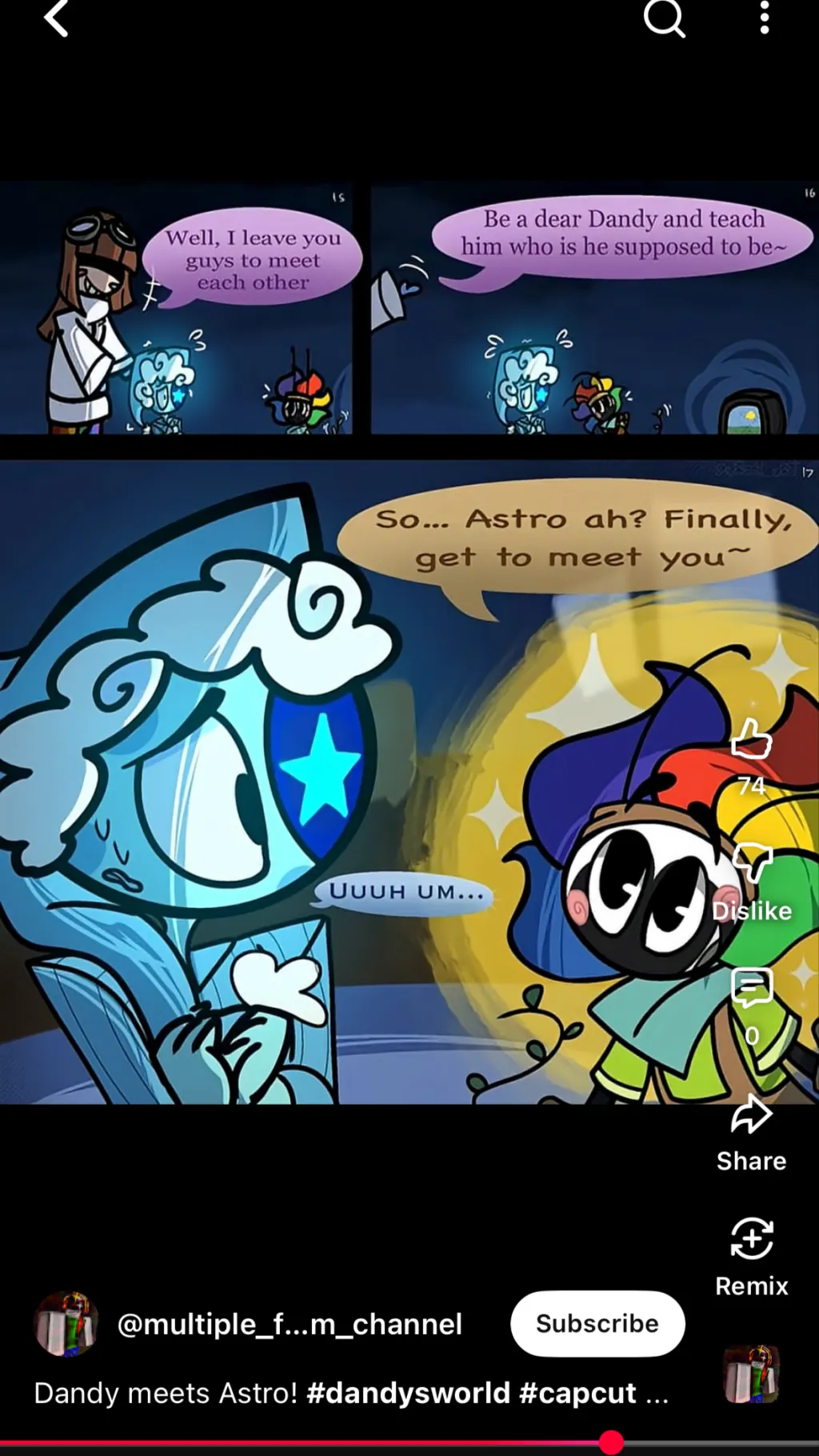 ai character: If Astro was there background