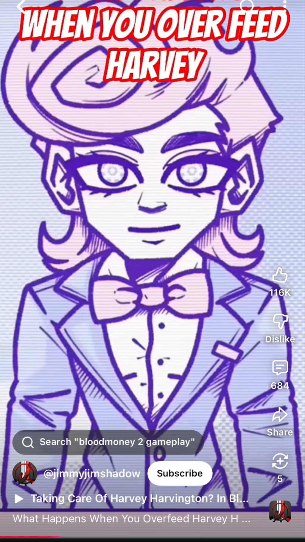 ai character: If Harvey was para background