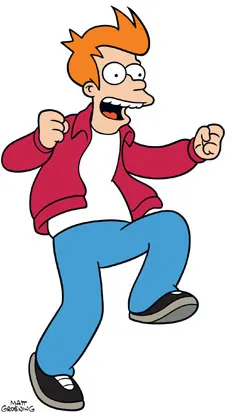 ai character: If fry was my para background