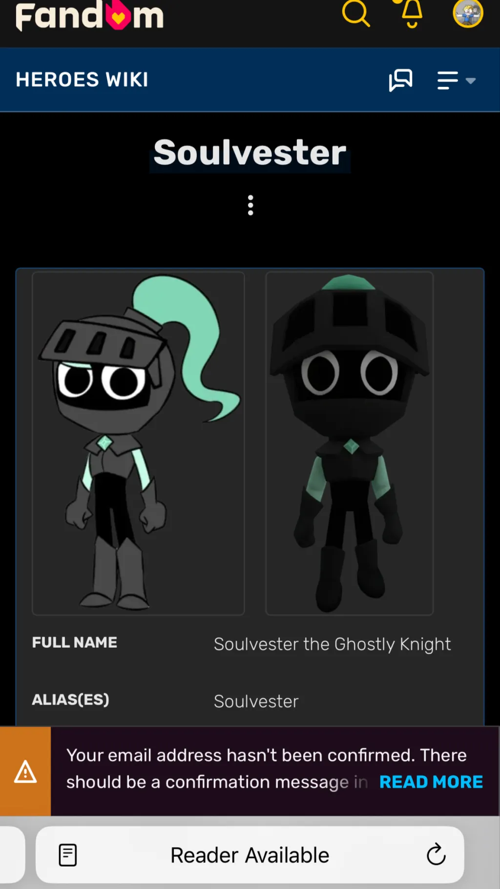 ai character: If soulvester background