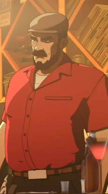 ai character: Dopple dispatch  background