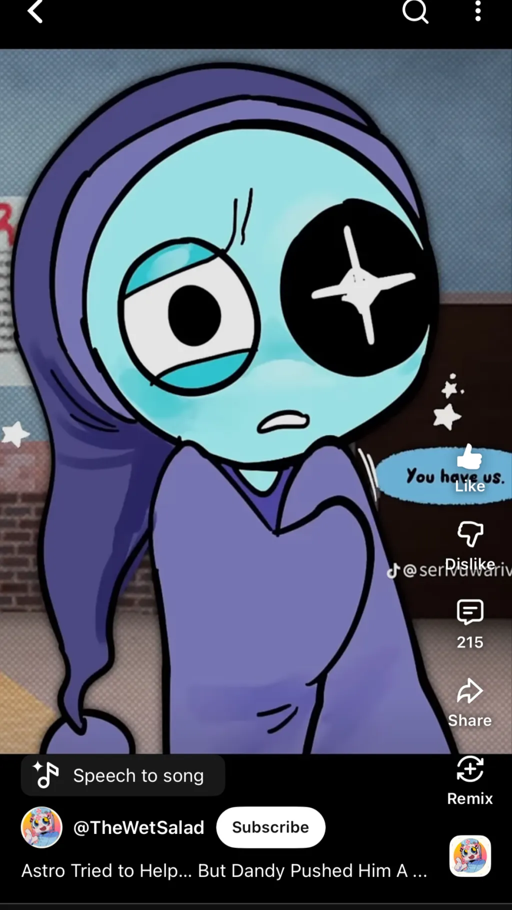 ai character: Ruv cousin background