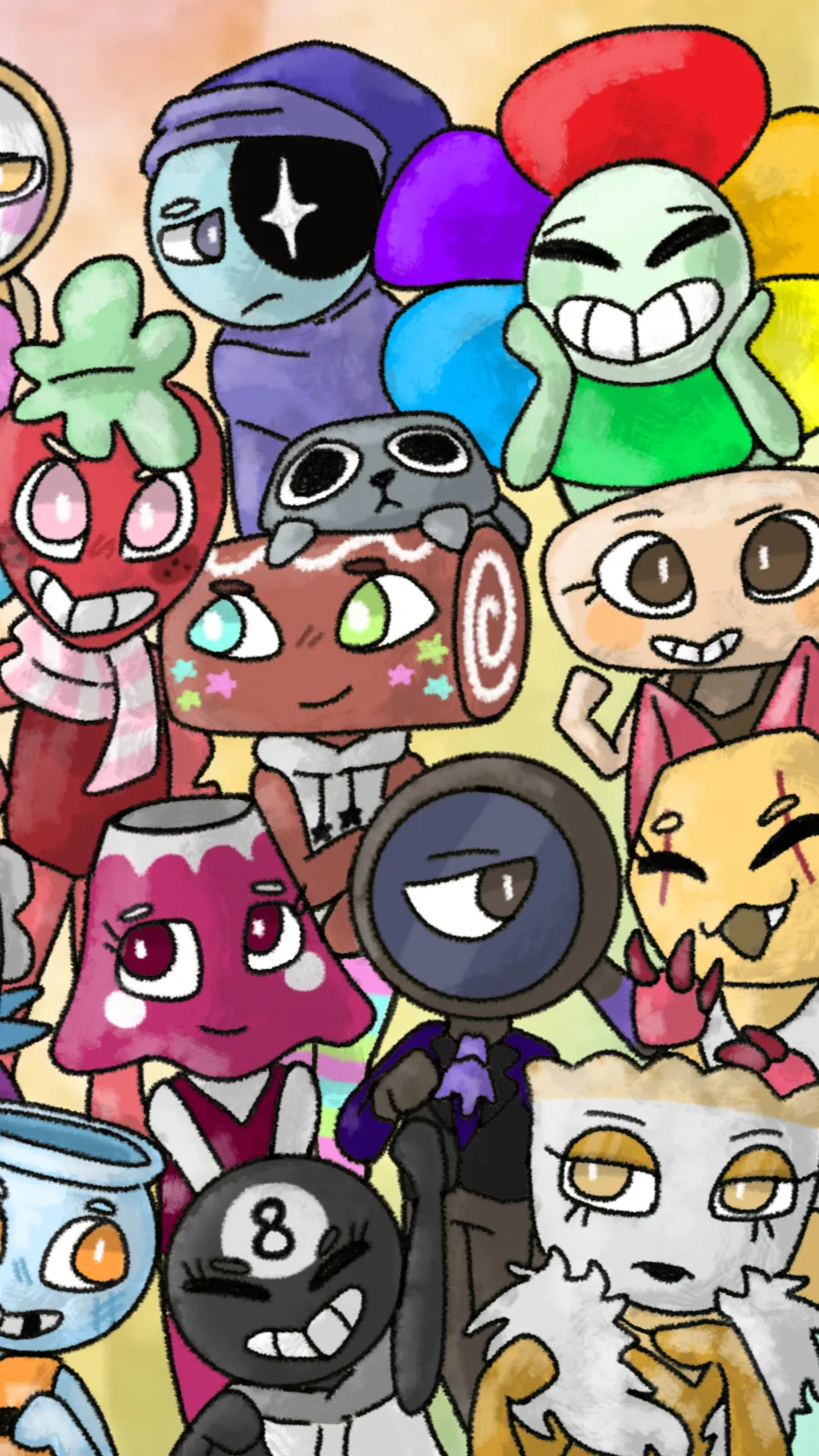 ai character: Henry new years background