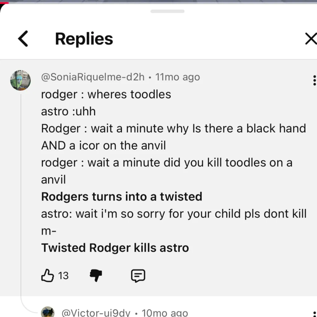 chat with ai character: Ruv vs Rodger