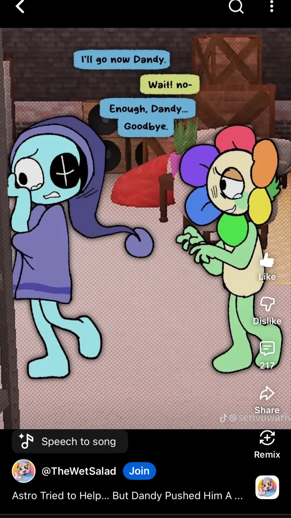 ai character: Dw y/n regret background