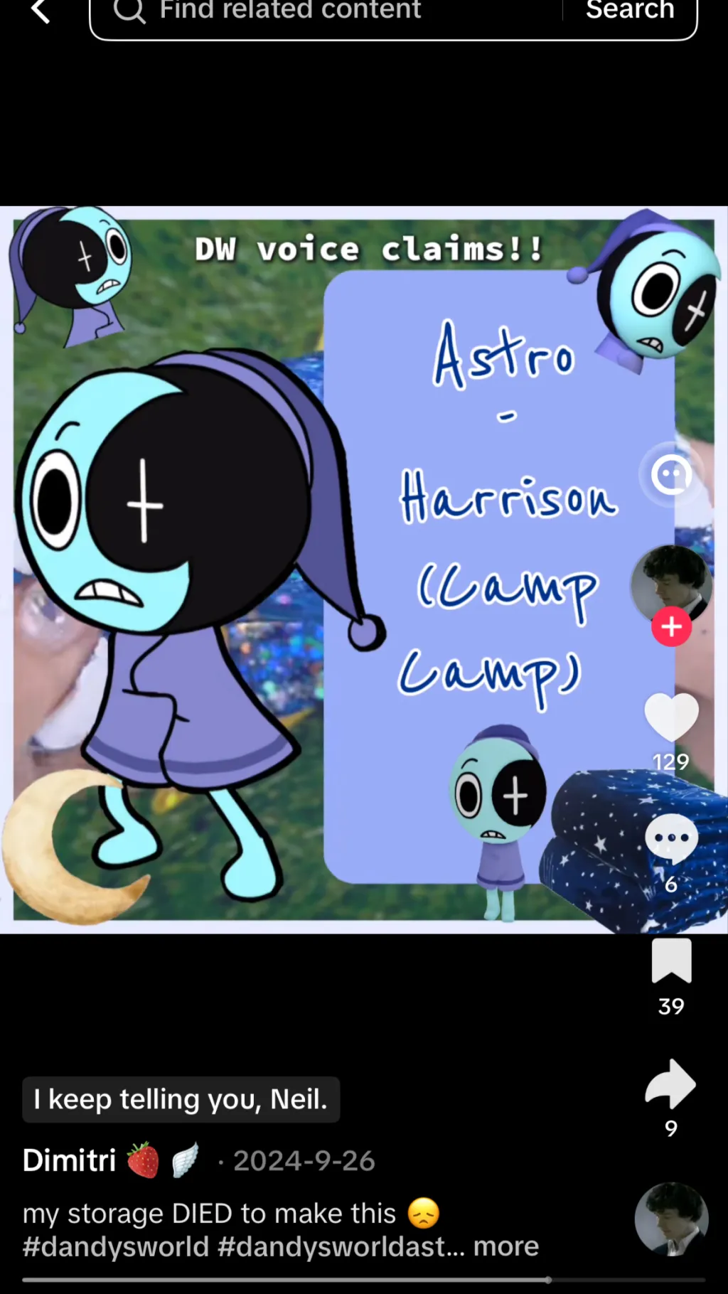 ai character: Astro Costco background