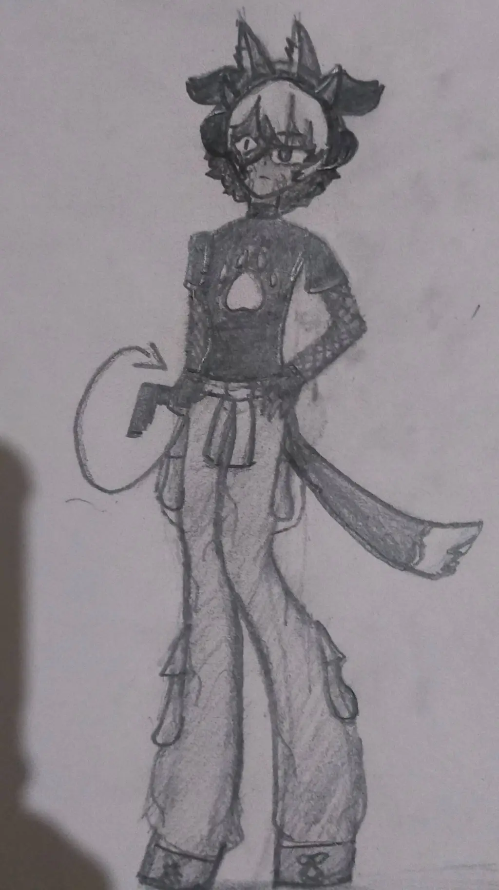ai character: P0LY_TH3R14N13 background