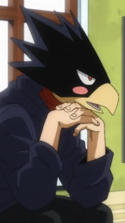 ai character: Tokoyami  background