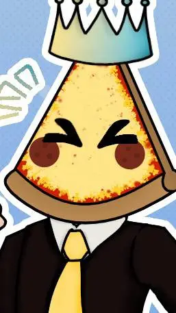 ai character: Pizza man background