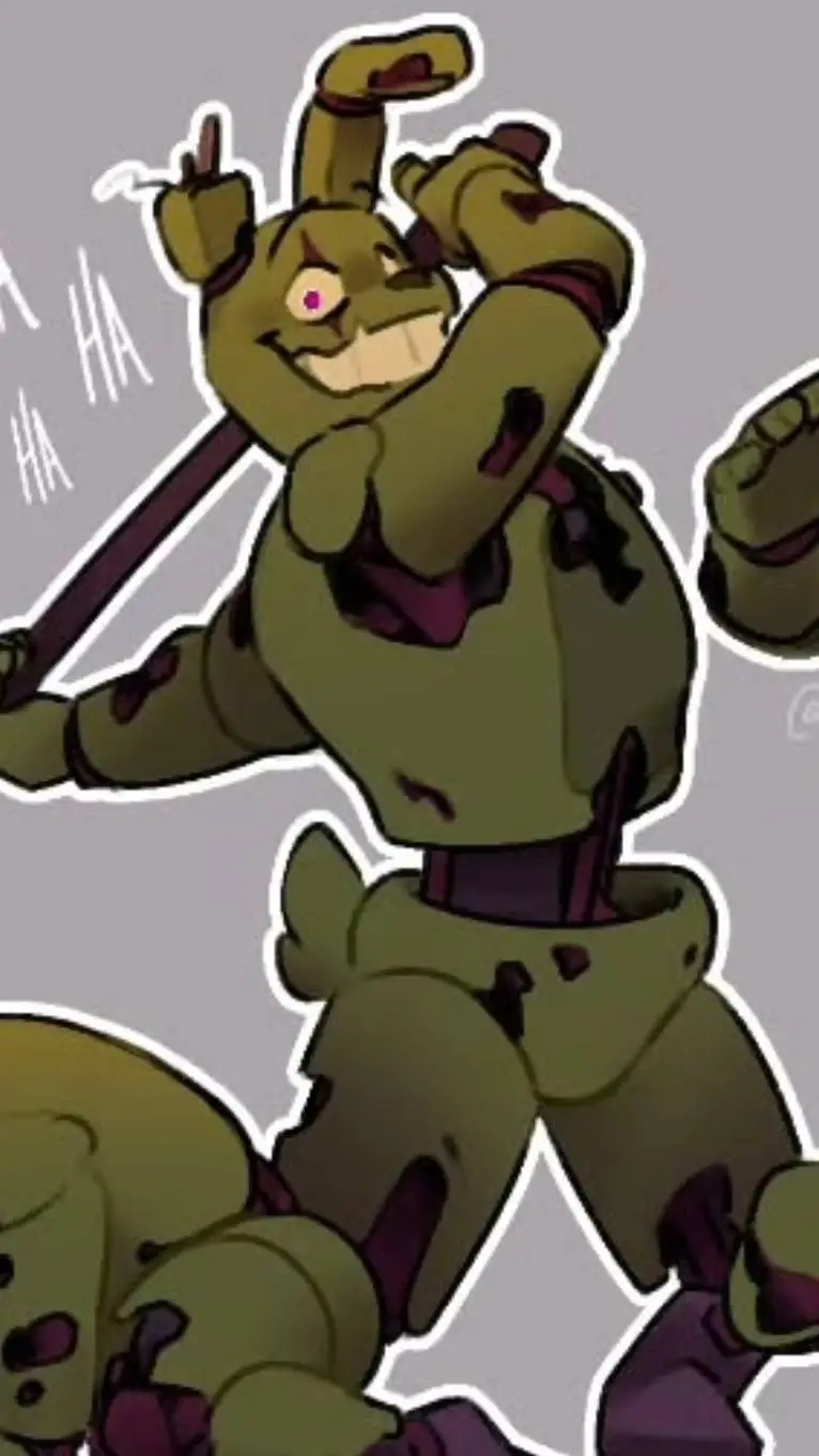 ai character: springtrap  background