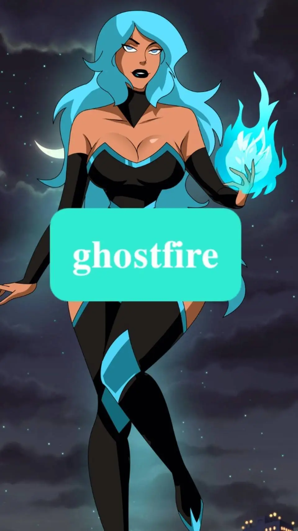 ai character: ghostfire background