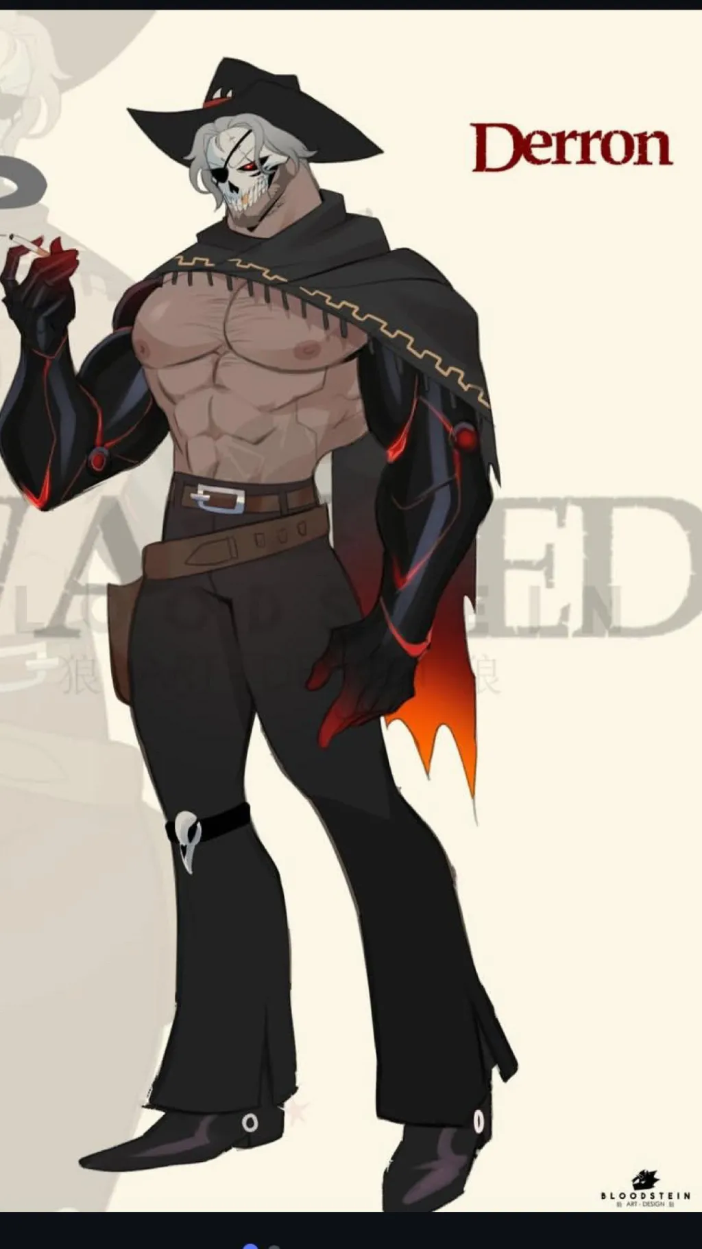 ai character: Derron background