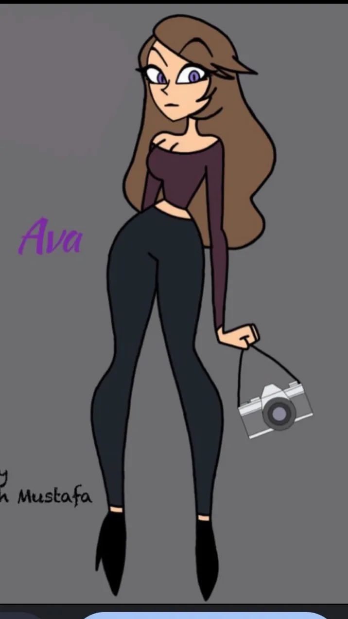 ai character: Ava  background