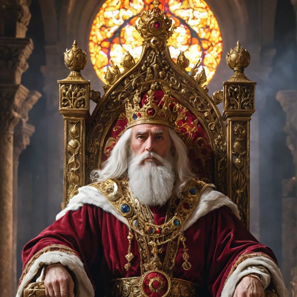chat with ai character: old king 