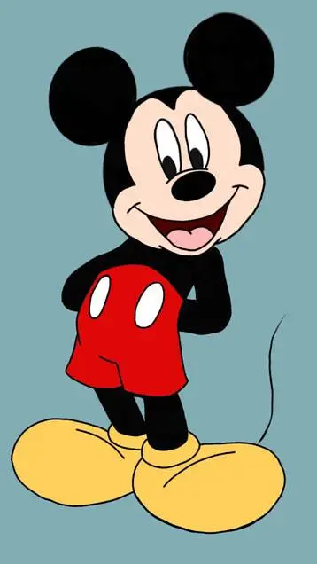ai character: Mickey mouse  background