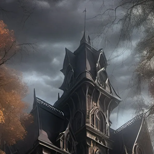 chat with ai character: Haunter house 