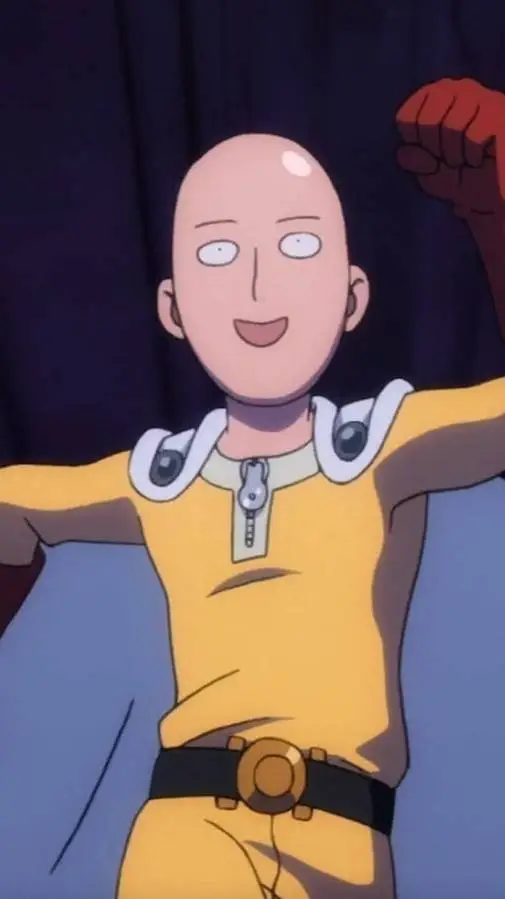 ai character: Saitama background