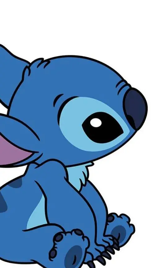 ai character: Stitch  background