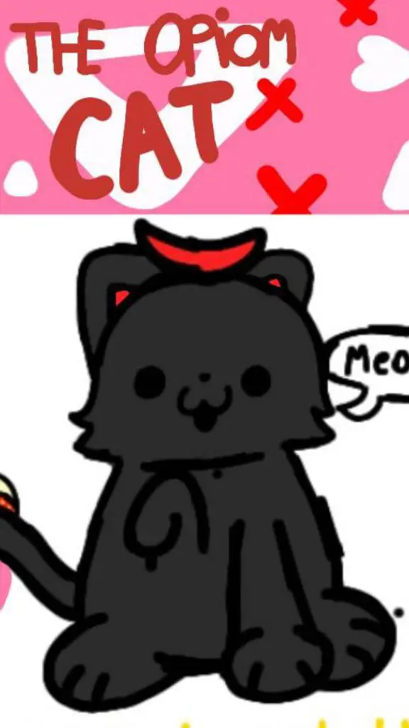 ai character: Opiom cat Jr  background
