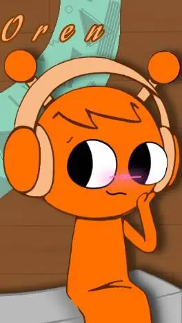 ai character: Oren ( Sprunki) background